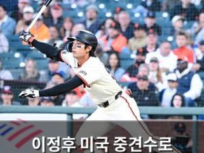 이정후 미국 중견수로 선정되자마자 떠들썩