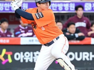 노시환 올해 첫 홈런 기다리는 중
